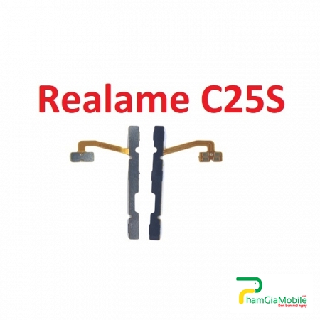 Dây Cáp Nút Nguồn Âm Lượng Realme C25S Âm Lượng Power & Volume Button Flex Cable